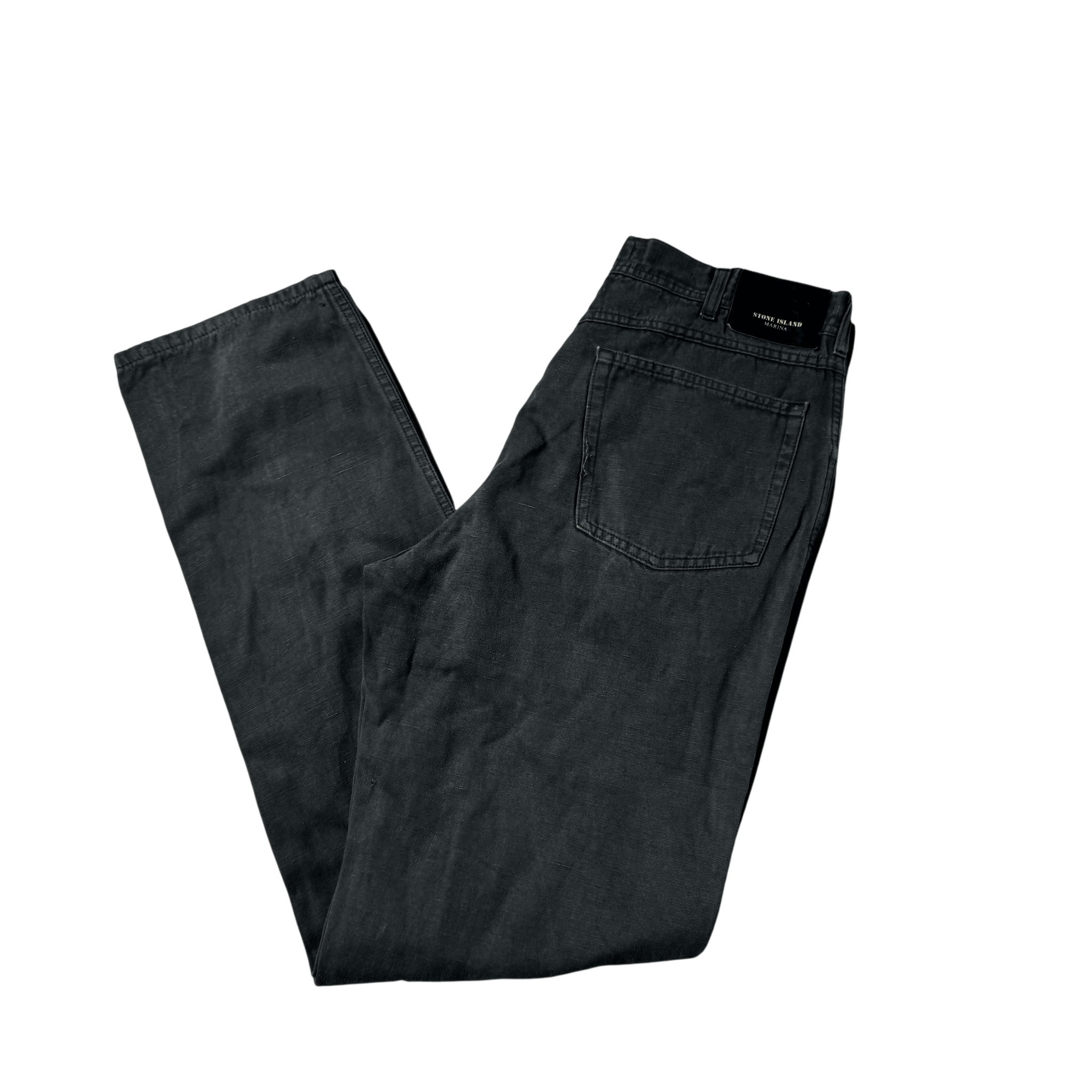 Vintage Black Stone Island Marina Jeans - 50