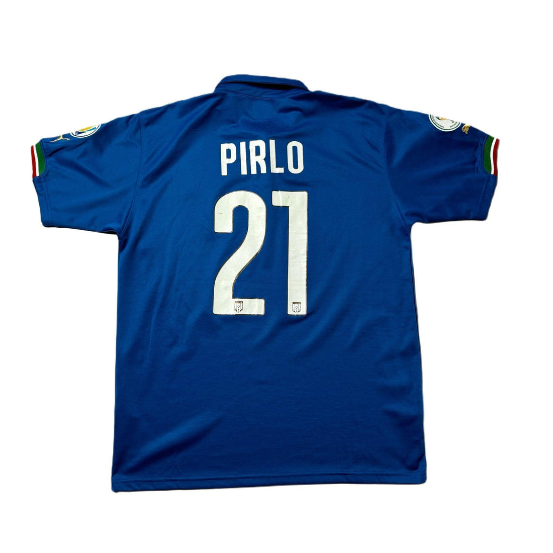 2014 - 15 Italy Home 'Pirlo' Shirt - L