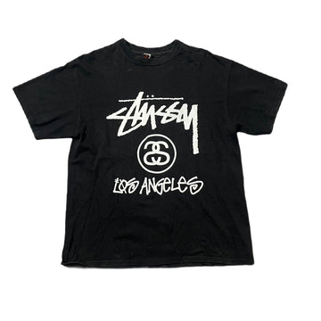 Black Stussy Tee - L