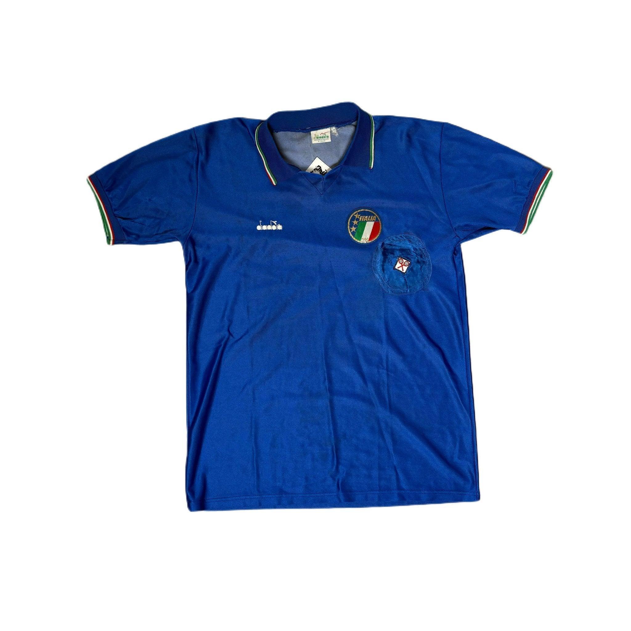 1986 - 88 Italy Home Shirt - M