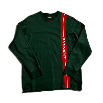 Green Supreme Long Sleeve Tee - M