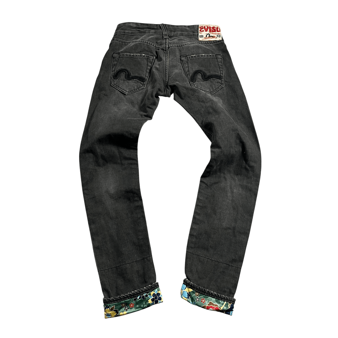 Black Evisu Jeans - 28