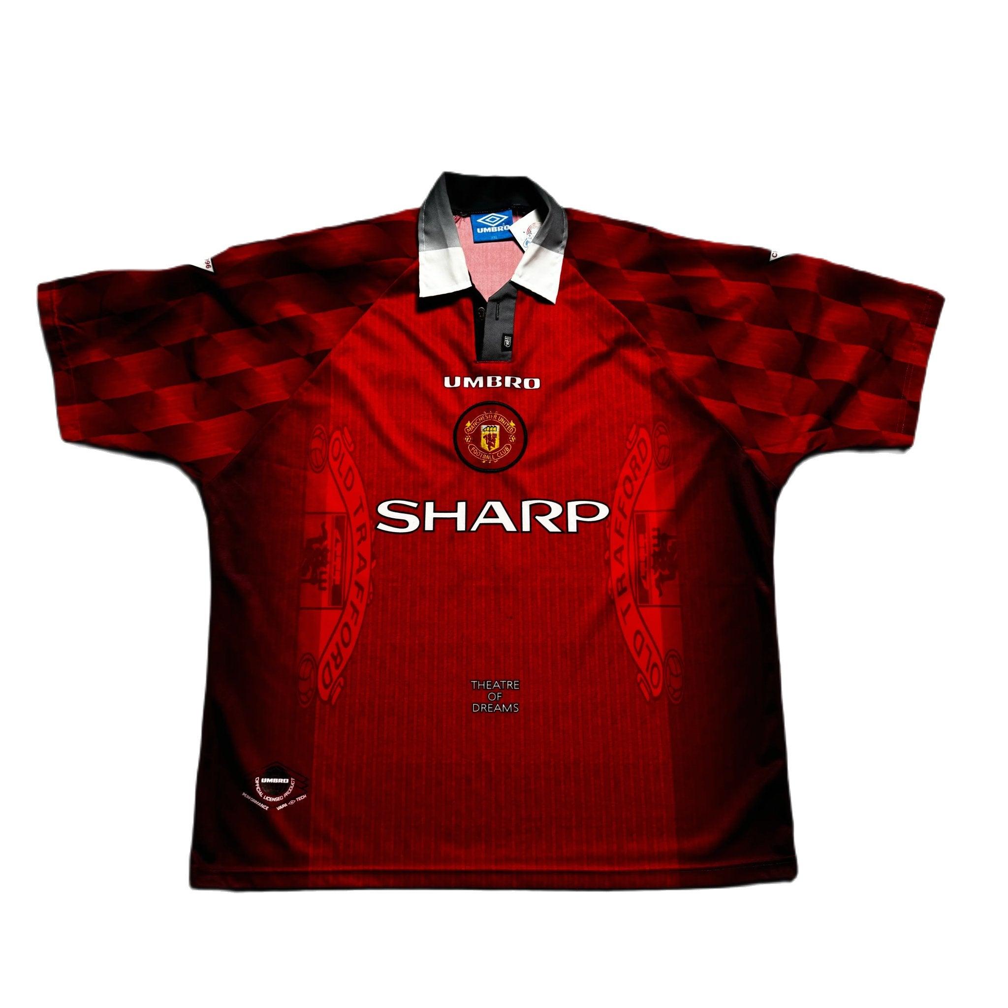 1996 - 98 Manchester United Home 'Cantona' Shirt - XXL