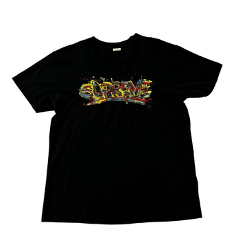 Black Supreme Tee - L