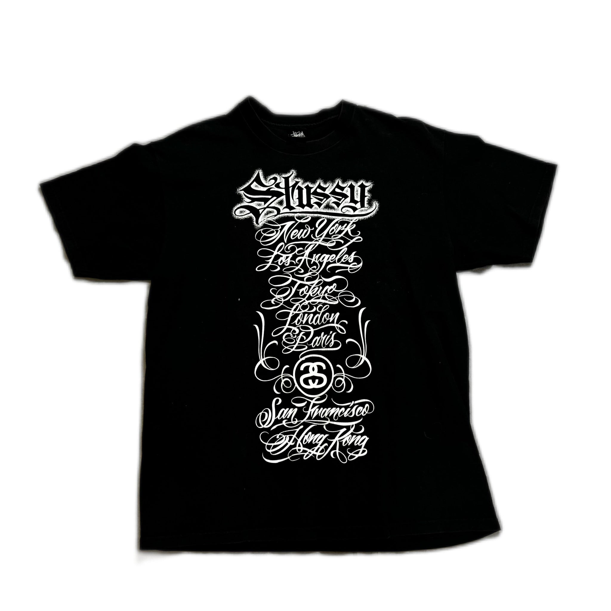 Black Stussy Tee - L