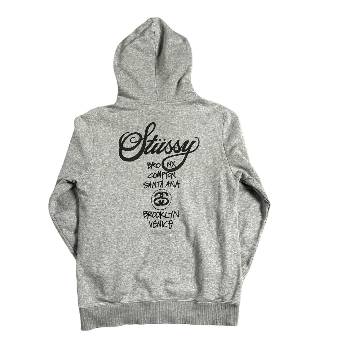 Grey Stussy Hoodie - XL