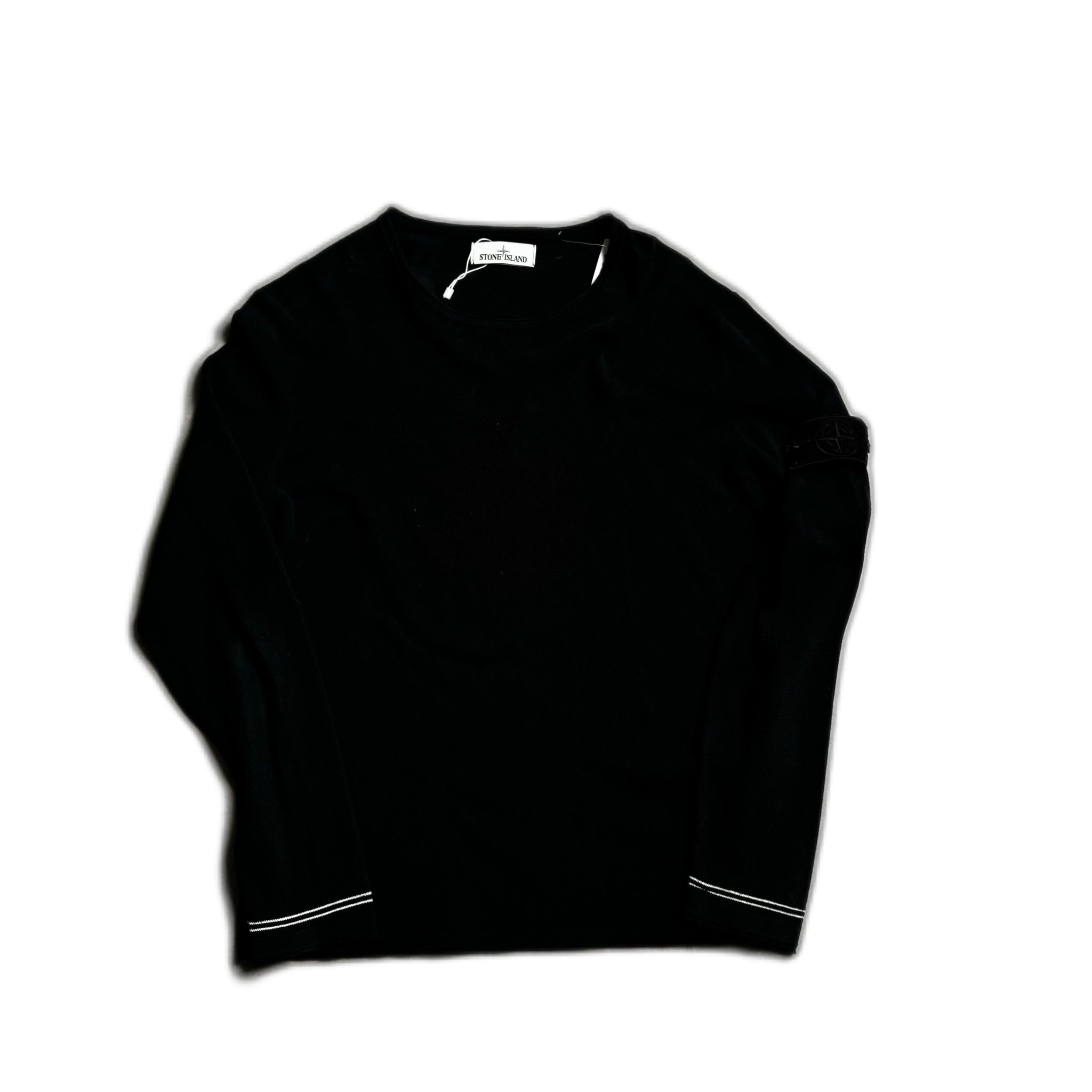 Black Stone Island Sweatshirt - L