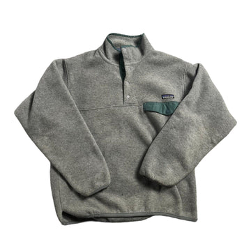 Vintage Grey Patagonia Synchilla Fleece - S