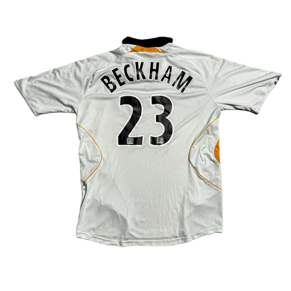 2007 - 08 LA Galaxy Home 'Beckham' Shirt - L