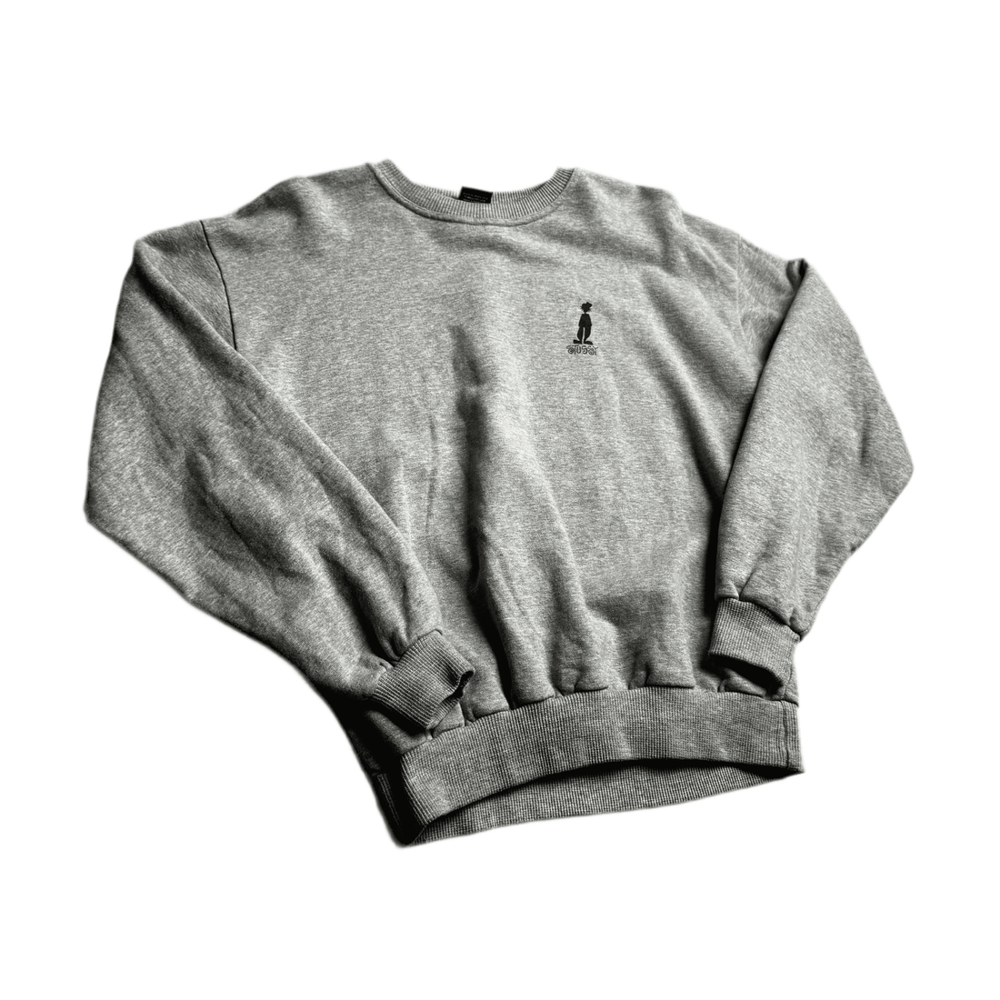 Grey Stussy Sweatshirt - L