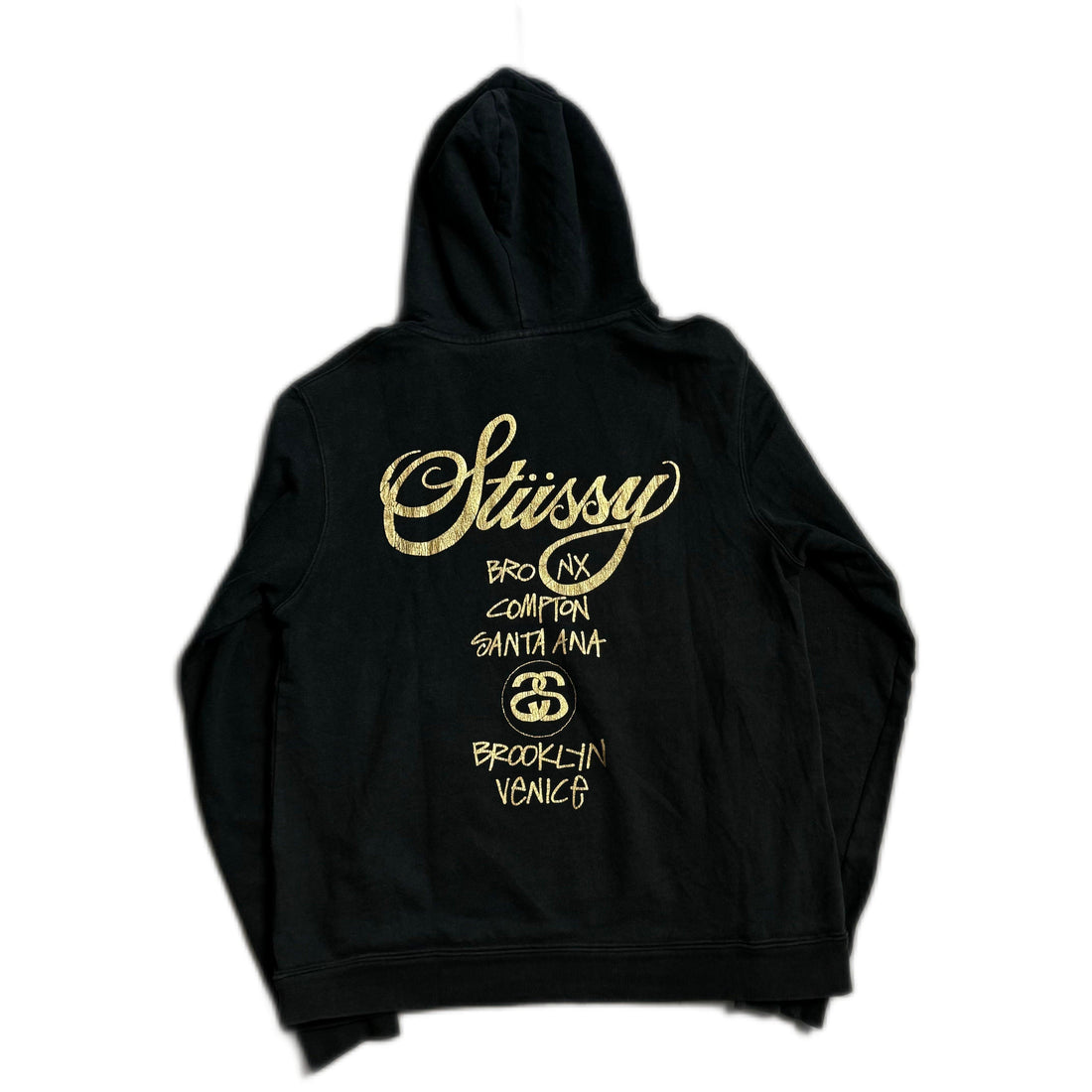 Black Stussy Hoodie - M