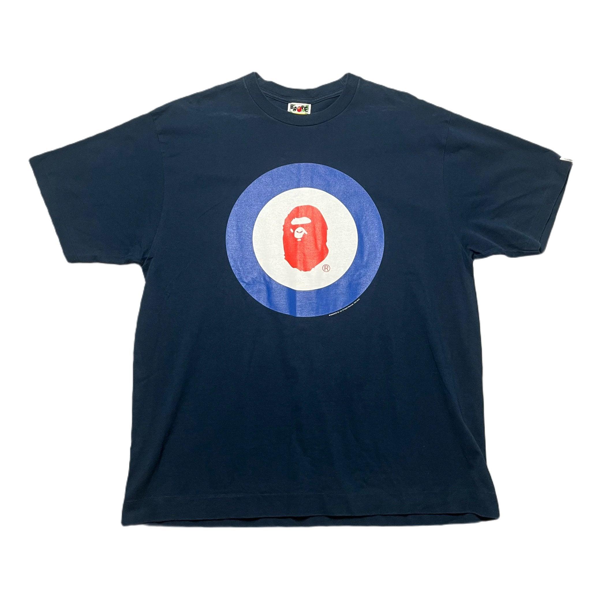 Navy Blue A Bathing Ape (BAPE) Tee - XL