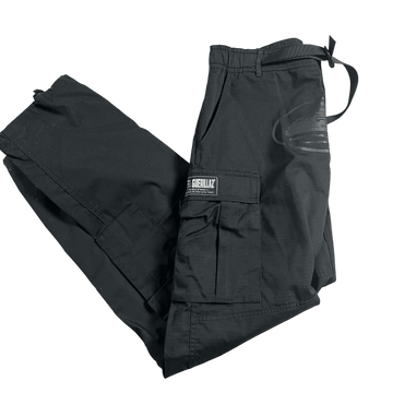 Triple Black Corteiz Cargos - L