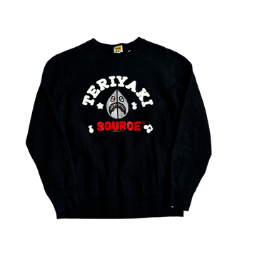 Black A Bathing Ape (BAPE) x Teriyaki Source Sweatshirt - S