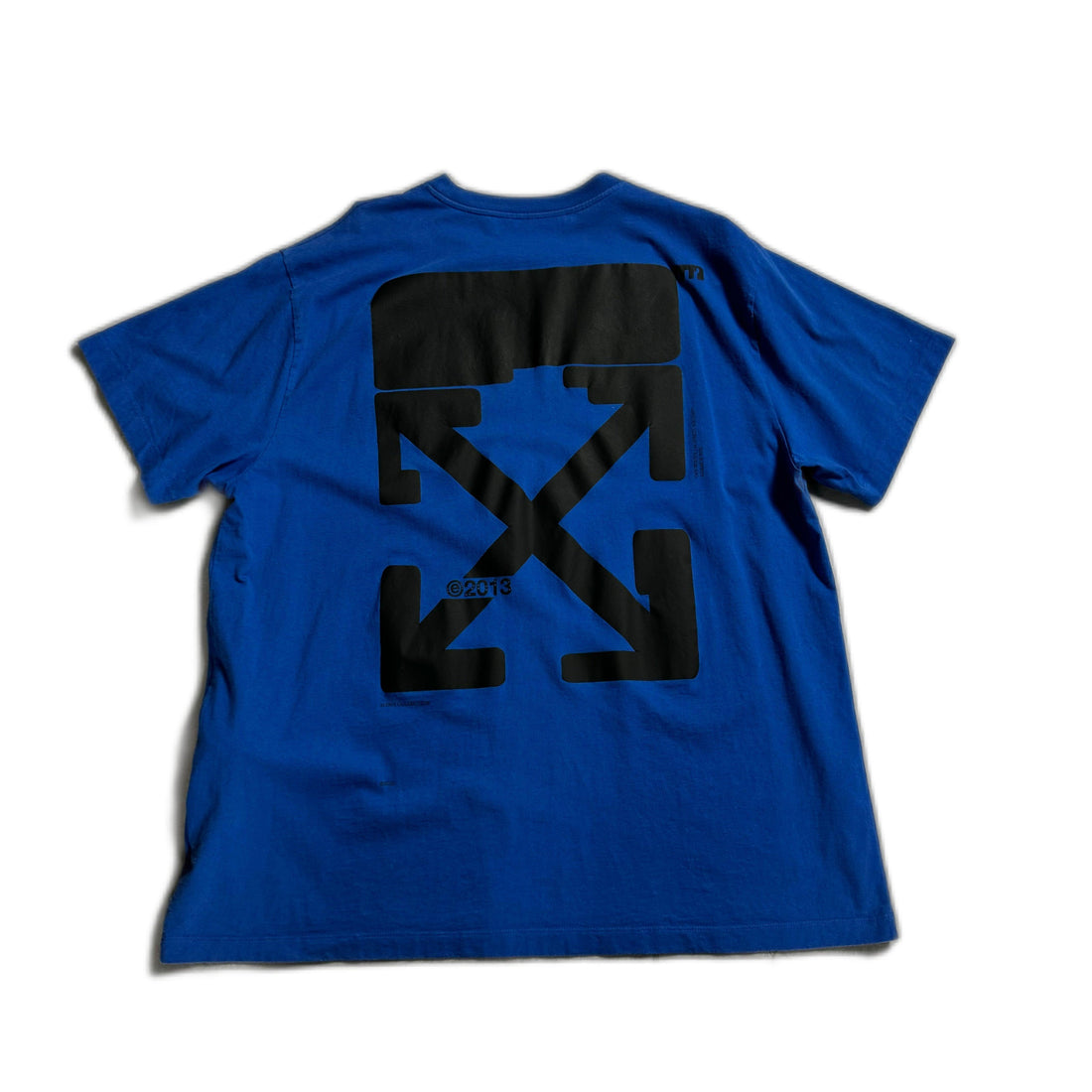 Blue Off-White Tee - M