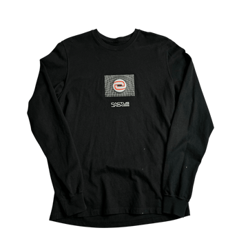 Black Travis Scott (Cactus Jack) Long Sleeve Tee - M