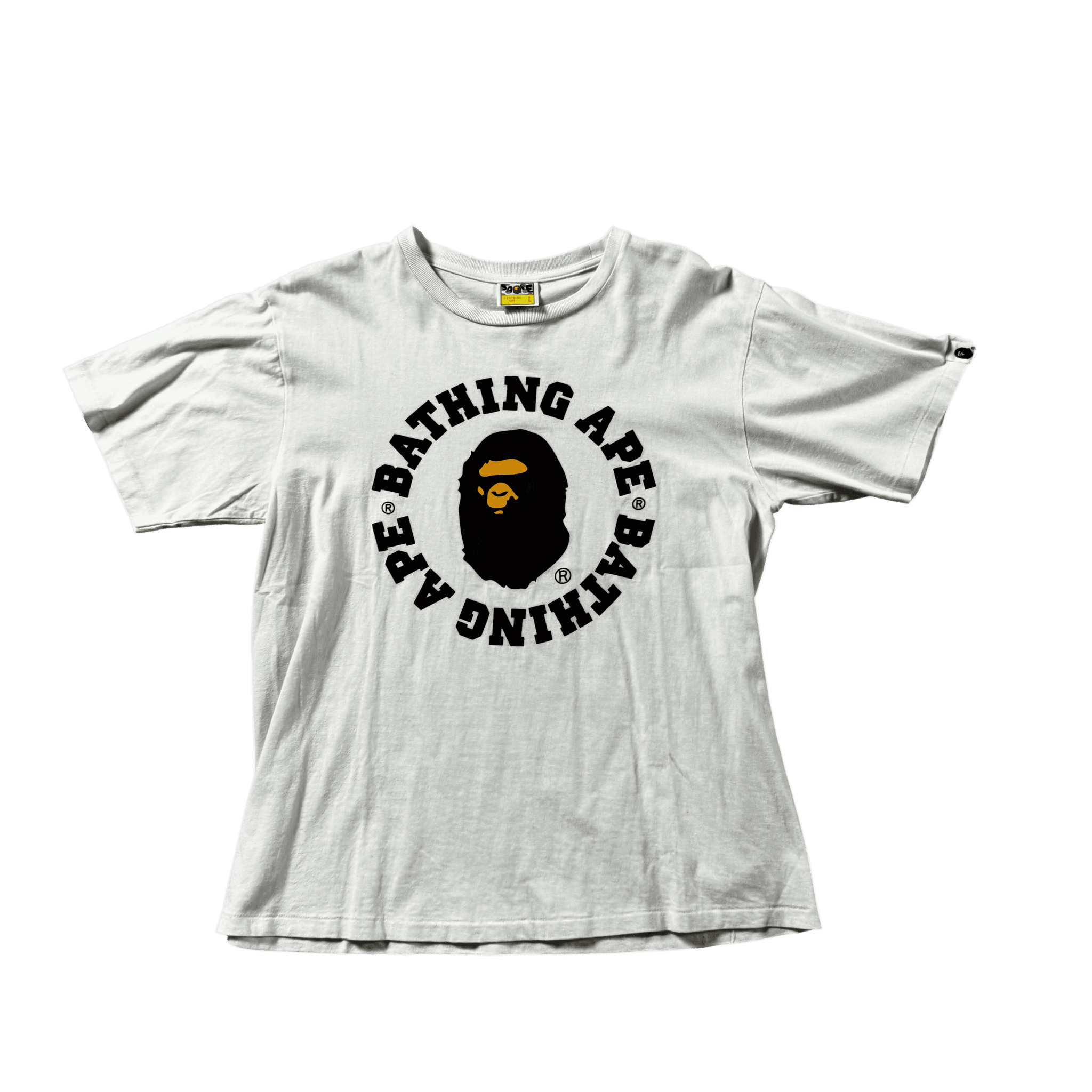 White A Bathing Ape (BAPE) Tee - L