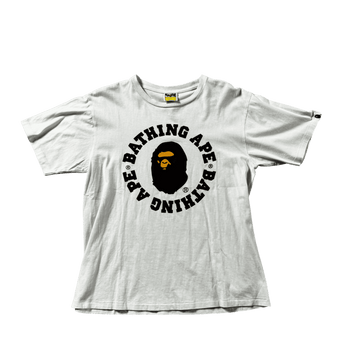 White A Bathing Ape (BAPE) Tee - L