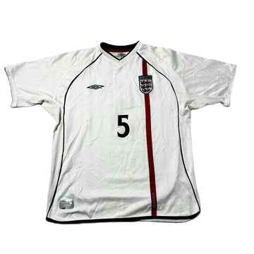 2001 - 03 England Home 'Rushby' Shirt - XL