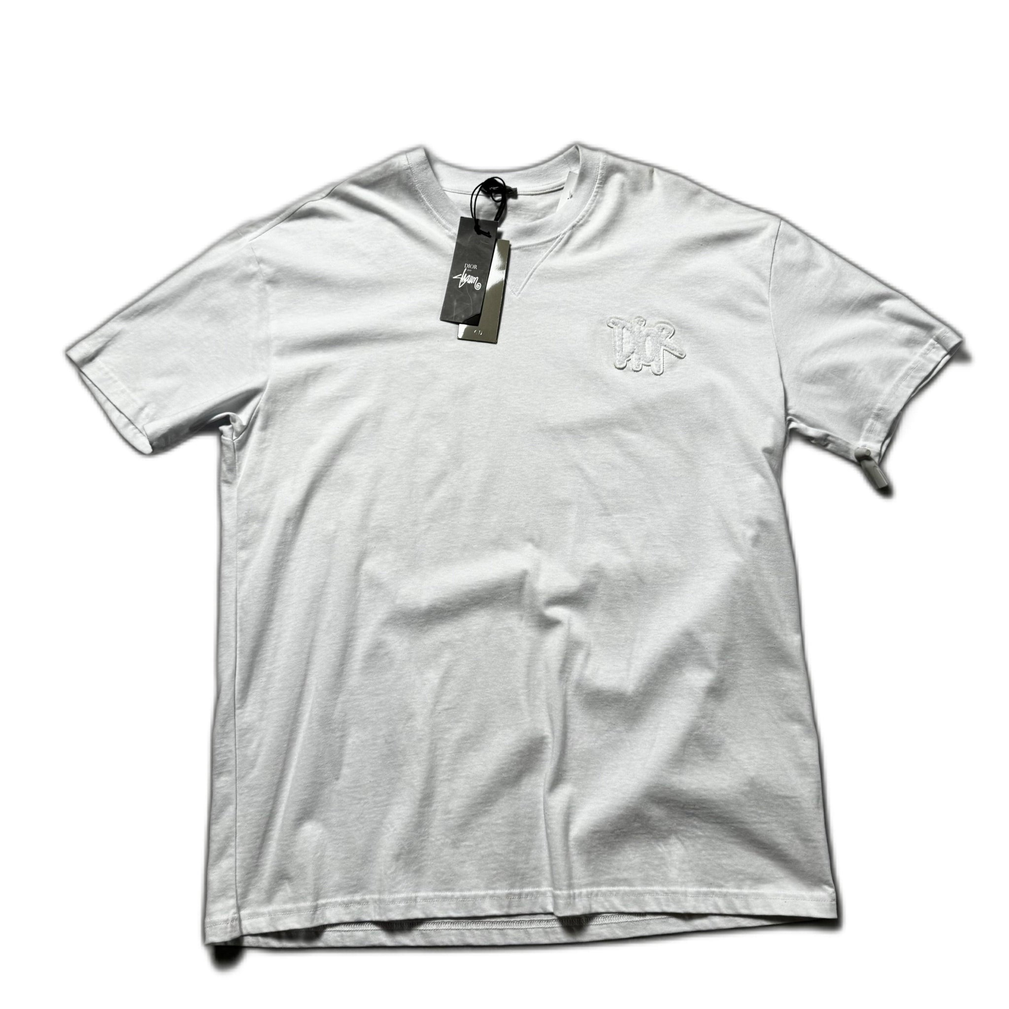 BNWT White Dior x Stussy Tee - L