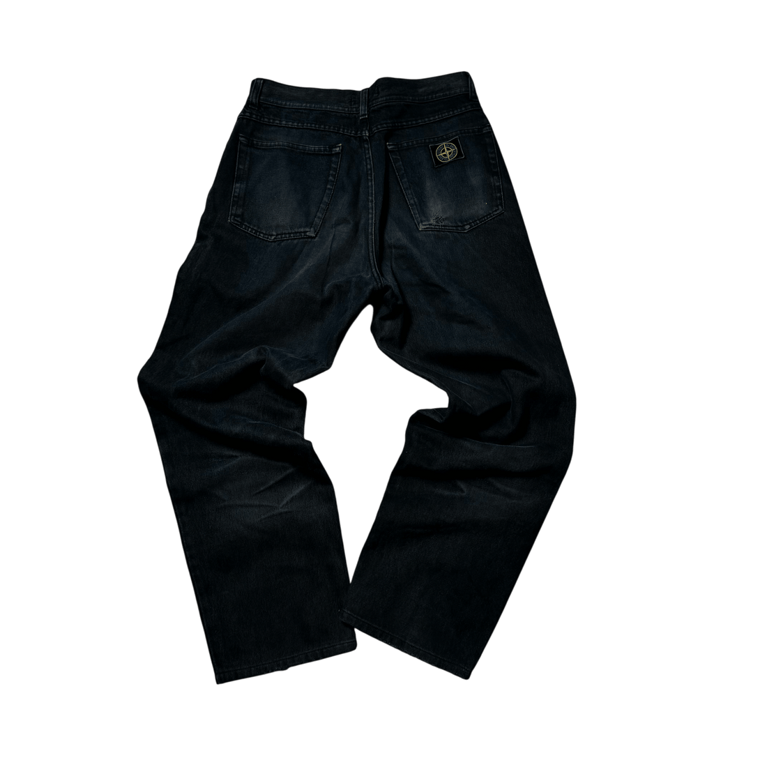 Vintage Black Stone Island Jeans - 44