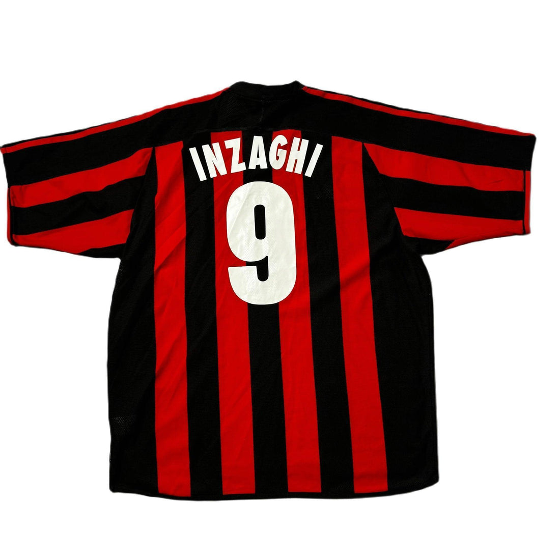 2003 - 04 AC Milan Home 'Inzaghi' Shirt - XL