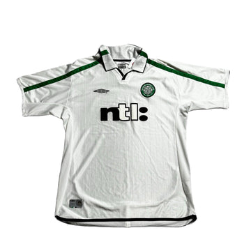 2001 - 02 Celtic Away Shirt - XL