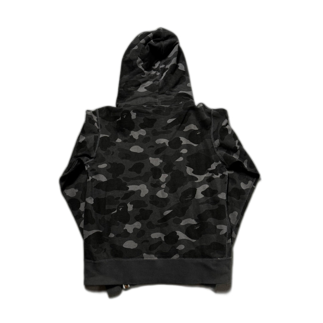 Black Camo A Bathing Ape (BAPE) Hoodie - S