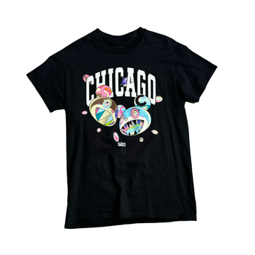 Black Murakami Chicago Tee - S