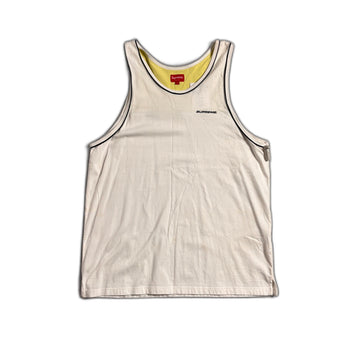 Brand New White Supreme Vest - L