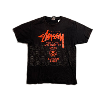 Black Stussy Tee - L