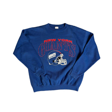 Vintage 90s Blue New York Giants Sweatshirt - L