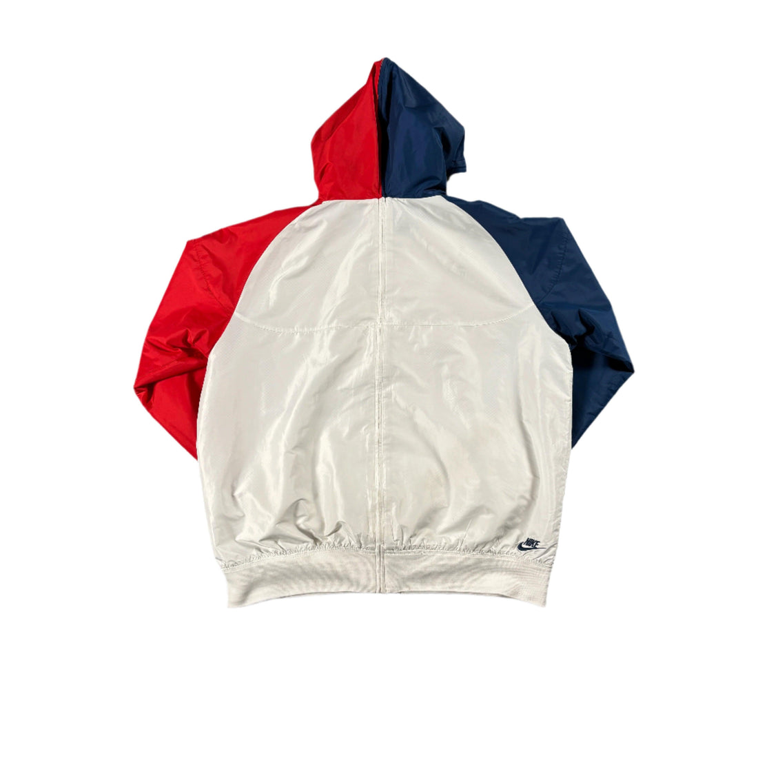 Vintage White, Red + Blue Nike TN Jacket - XL