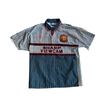 1995 Manchester United Away Shirt - L