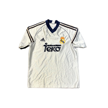 1998 - 00 Real Madrid Home Shirt - S