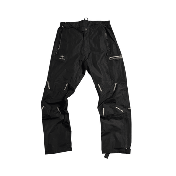 Black Arc’Teryx Waterproof Bottoms - XL