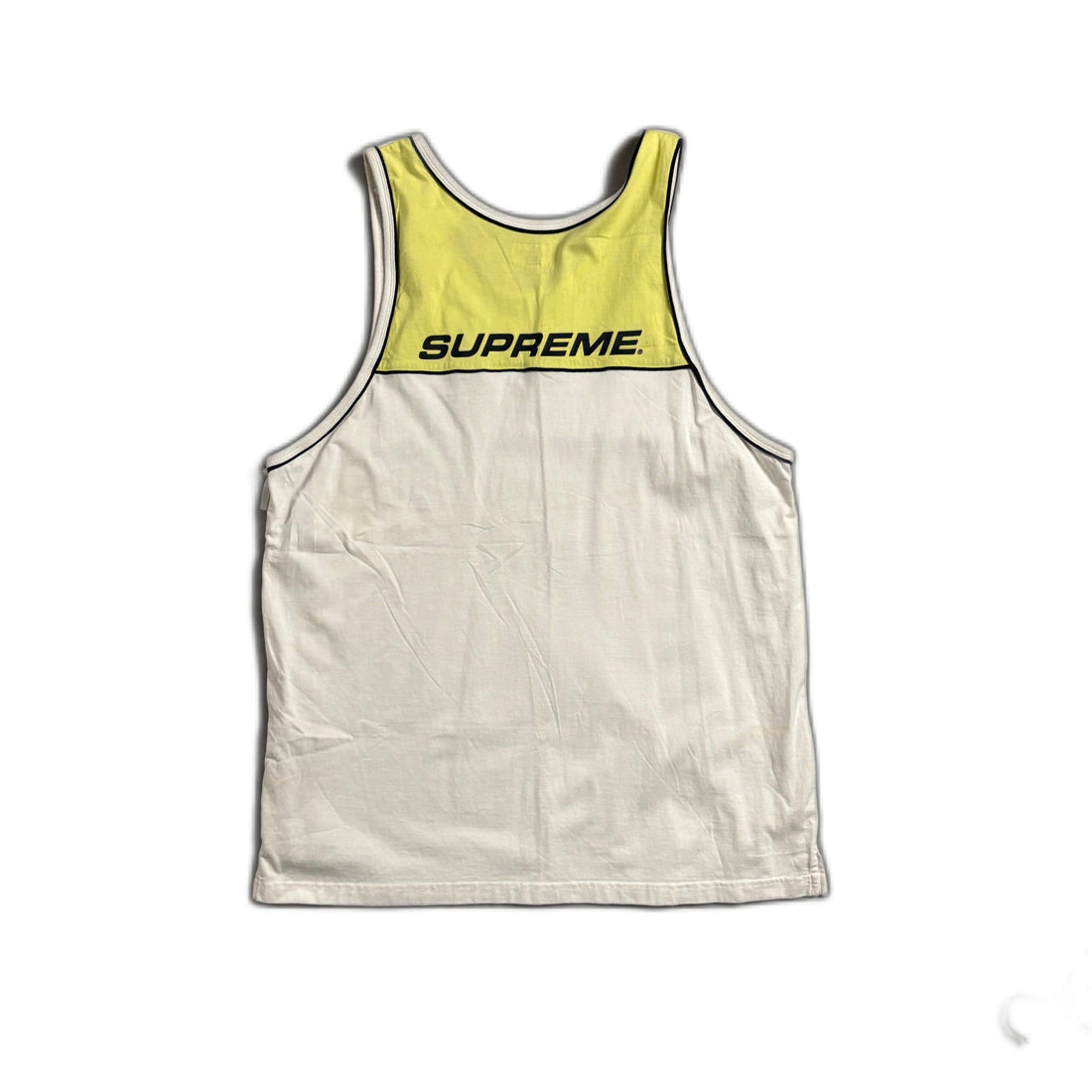 Brand New White Supreme Vest - L