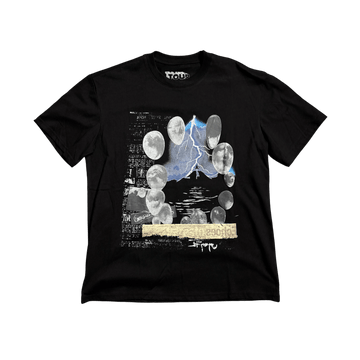 Black Travis Scott Utopia Tour Merch Tee - L