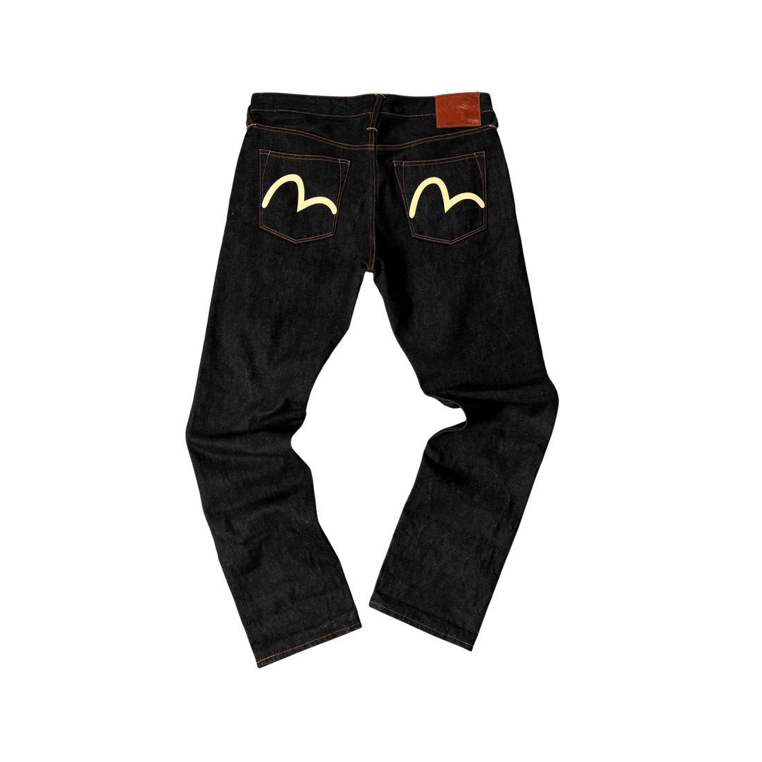 Black Evisu Jeans - 34 x 34