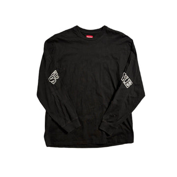 Black Supreme Long Sleeve Tee - XL