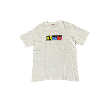 White Supreme Tee - M