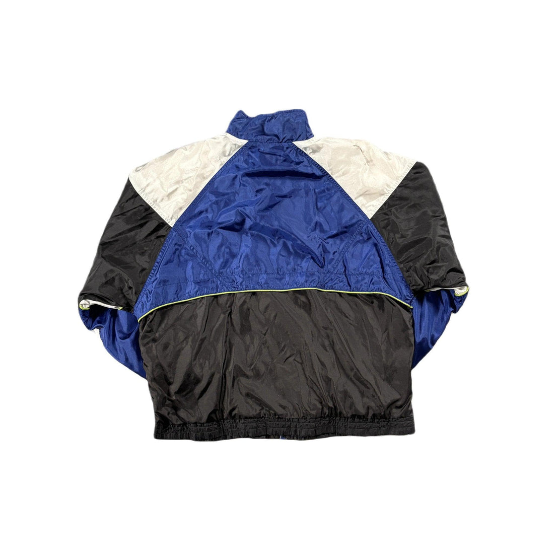 Vintage Blue, White + Black Nike Jacket - M