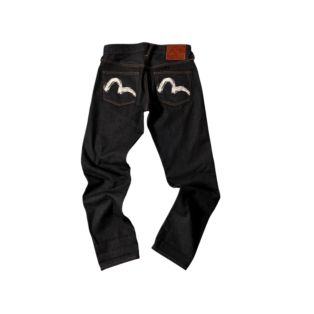 Black Evisu Jeans - 32 x 34