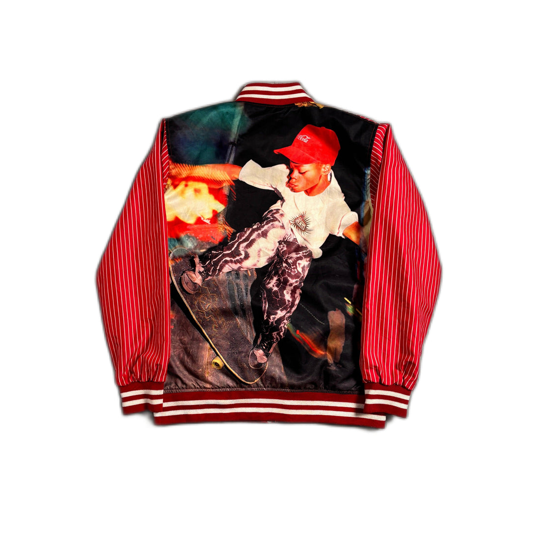 Red Supreme x Comme Des Garcons (CDG) Reversible Jacket - M