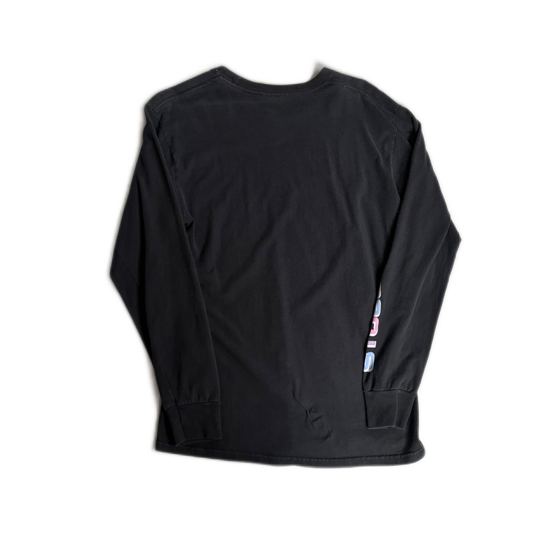 Black Stussy Long Sleeve Tee - M