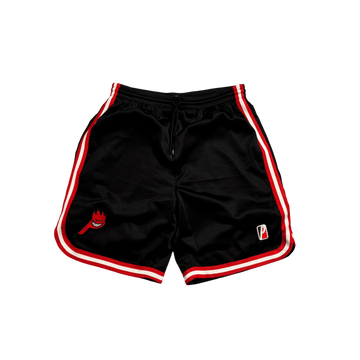 Brand New Black + Red Palace x Spitfire Shorts - L