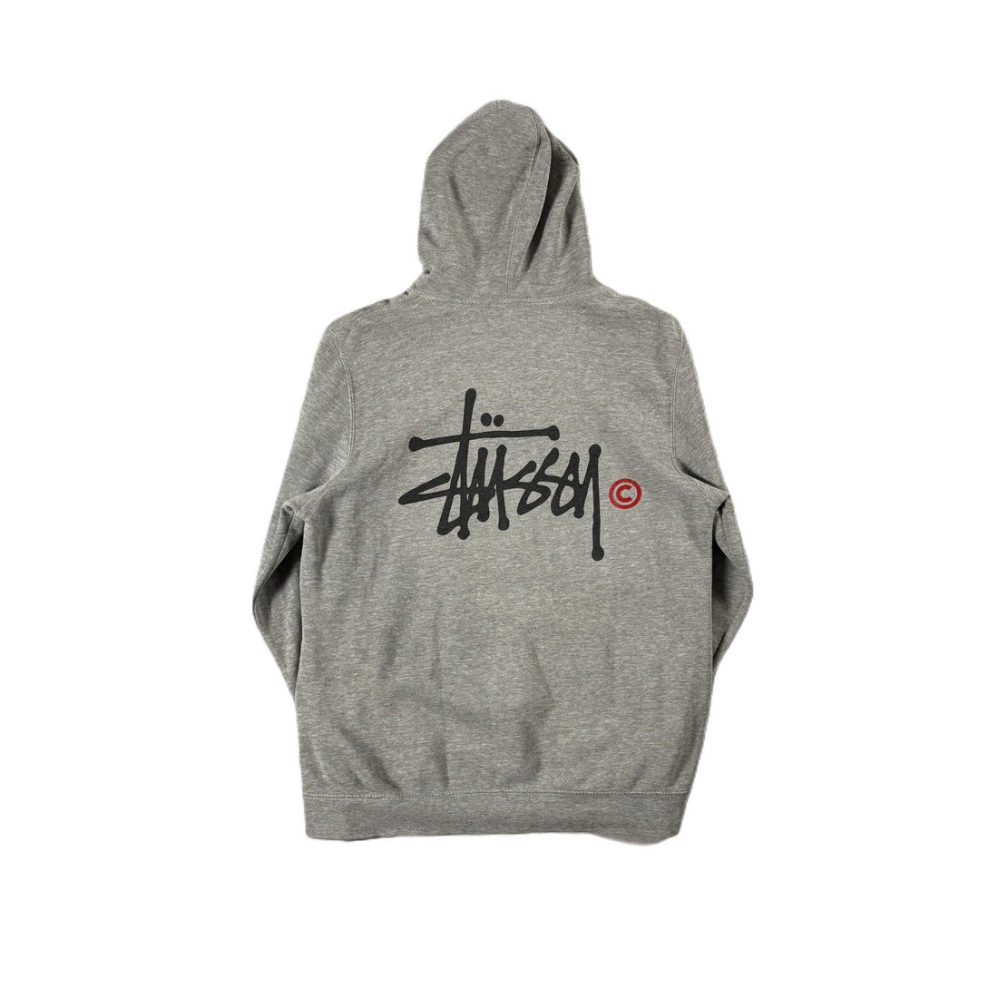 Grey Stussy Hoodie - L