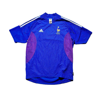 2002 - 04 France Home Shirt - L