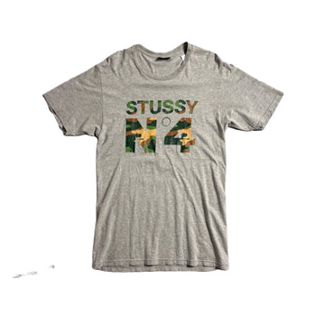 Grey Stussy Tee - M