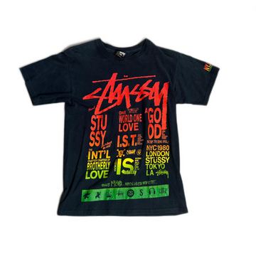 Navy Blue Stussy Tee - S